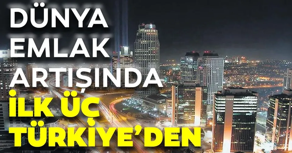 Dunya Emlak Artisinda Ilk Uc Turkiye Den Ekonomi Haberleri