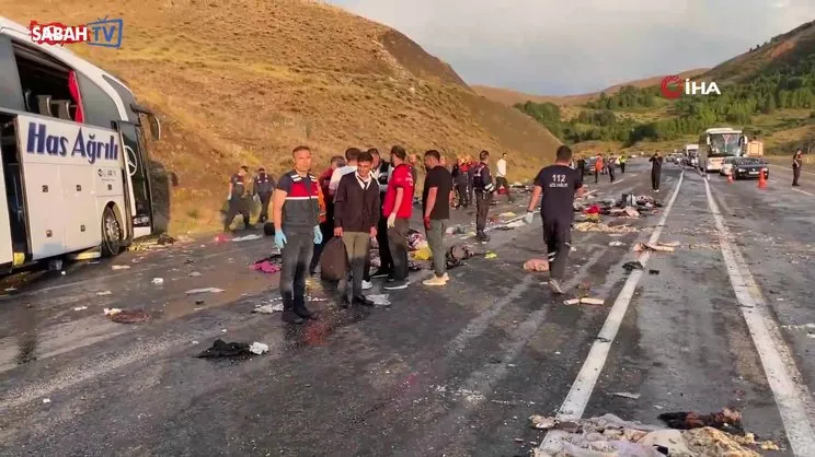 Sivas'taki otobüs kazasında ölenlerin kimlikleri tespit edildi | Video