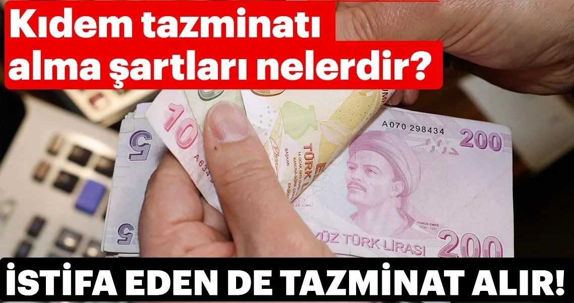 kidem tazminati alma sartlari nelerdir