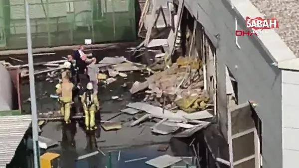 SON DAKİKA: Ümraniye Eğitim ve Araştırma Hastanesi'nde buhar kazanı patladı! | Video