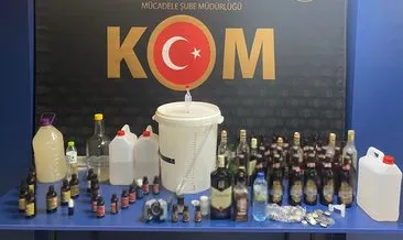 Çankırı'da 'sahte içki' operasyonu: 5 kişi gözaltında! #cankiri