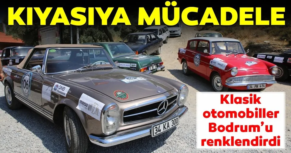 Klasik Otomobiller Bodrum U Renklendirdi En Son Haber