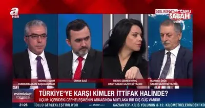 Cumhurbaşkanı Başdanışmanı Mehmet Uçum: Hedef aslında Cumhurbaşkanı Erdoğan | Video