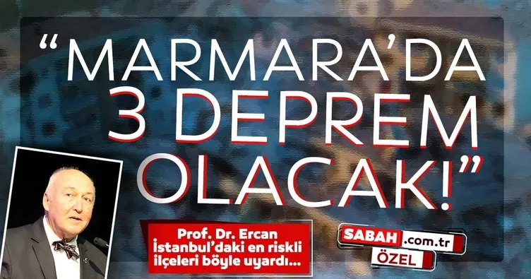 Deprem uzmanı Prof. Dr. Övgün Ahmet Ercan’dan İstanbul depremi açıklaması! En riksli ilçeleri açıkladı: Bakırköy, Fatih...