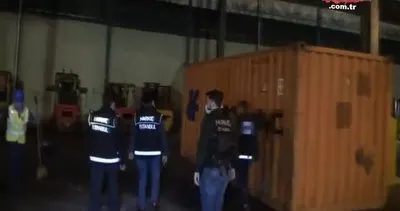 İlk defa deneyeceklerdi... 6 konteynerle suçüstü yakalandılar | Video