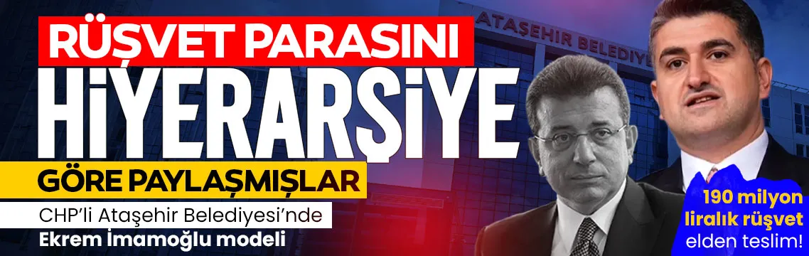 Rüşvetler hiyerarşiye göre paylaşıldı
