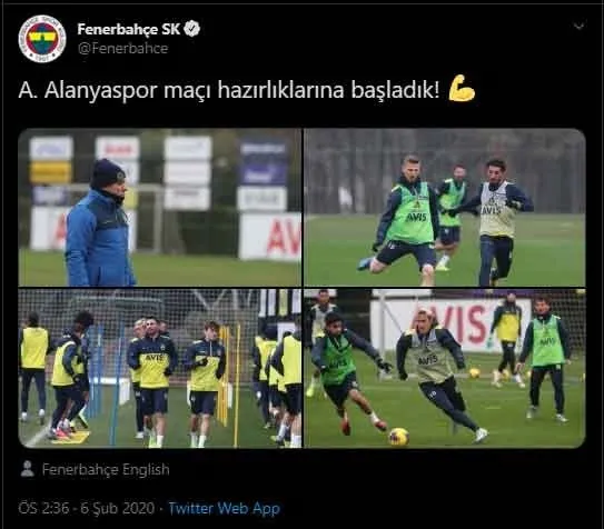 Fenerbahçe'den şaşırtan paylaşım! Ersun Yanal...