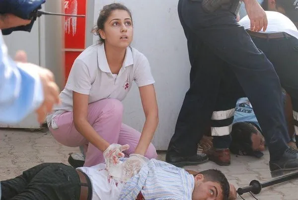 Akçakale'den şok eden görüntüler