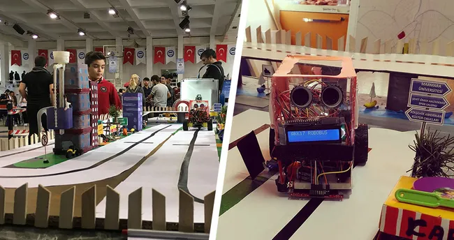 Engelliler için tasarlanan robot otobüs!