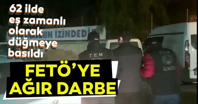 Son dakika: İzmir’de dev FETÖ operasyonu! 238 gözaltı kararı