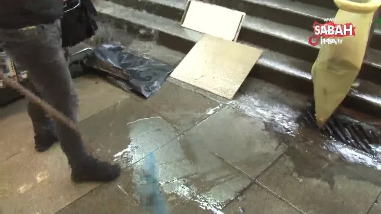 Eminönü altgeçit esnafı İBB'den yardım bekliyor | Video