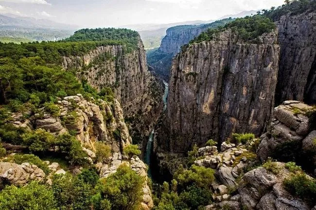 Türkiye’deki baş döndüren kanyonlar