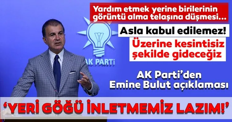 AK Parti sözcüsü Çelik'ten önemli açıklamalar