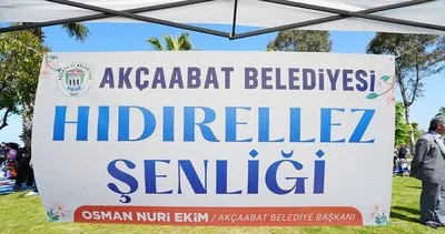 Akçaabat’ta Hıdırellez coşkuyla kutlandı