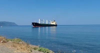 Şarköy'de karaya oturan gemiyi kurtarma çalışması ertelendi #tekirdag