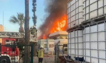 İzmir’de parfüm fabrikasında yangın çıktı: 1 ölü 3 yaralı!