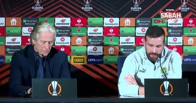 Jorge Jesus, Rennes maçının ardından açıklamalarda bulundu | Video