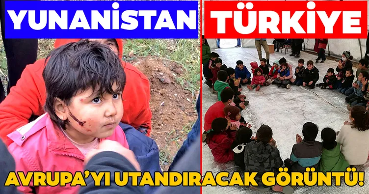Son dakika! Türkiye'den Avrupa'ya ve Yunanistan'a insanlık dersi! Bir yanda utanç bir yanda gurur!