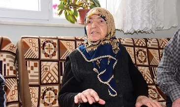 107’lik Ayşe teyzeden eski günler...