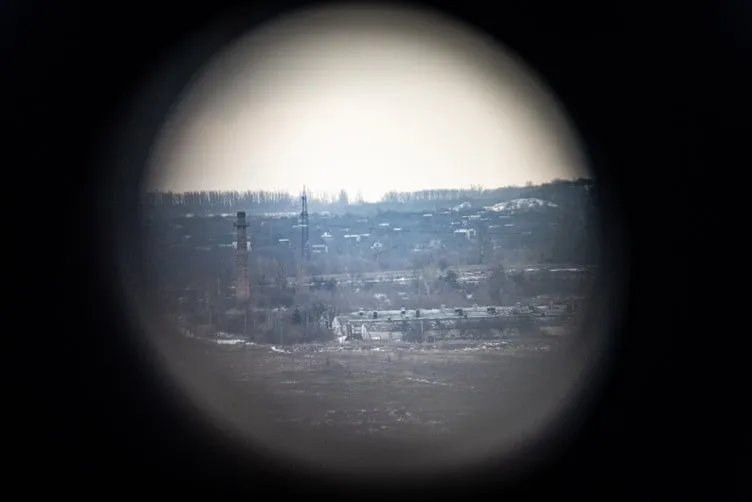 Rusya Ukrayna sınırında savaş çanları! Cephe hattı görüntülendi