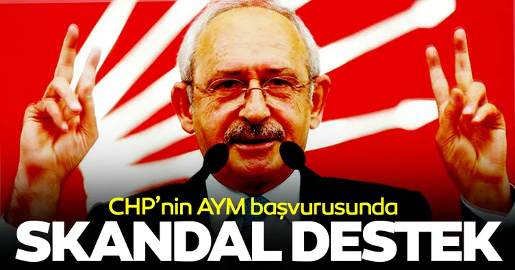 CHP’nin AYM başvurusunda skandal destek