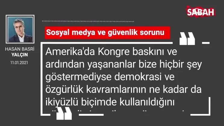 Hasan Basri Yalçın | Sosyal medya ve güvenlik sorunu