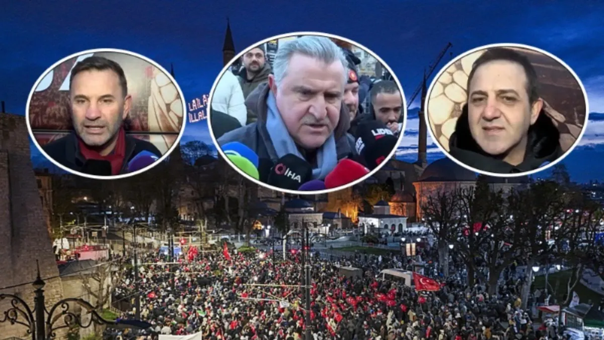 Spor camiasından Filistin’e destek! 4 Büyükler de katıldı | Okan Buruk’tan mesaj: “Hep yanındayız” – Galeri Spor camiasından Filistin’e destek! 4 Büyükler de katıldı | Okan Buruk’tan mesaj: “Hep yanındayız” – Galeri