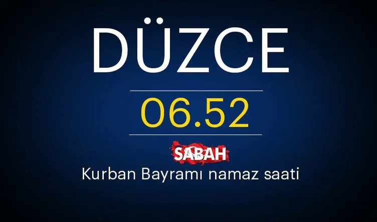 Kurban Bayram namazı saatleri! 2018 Diyanet İle İstanbul, Ankara, İzmir Kurban bayram namazı saat kaçta?