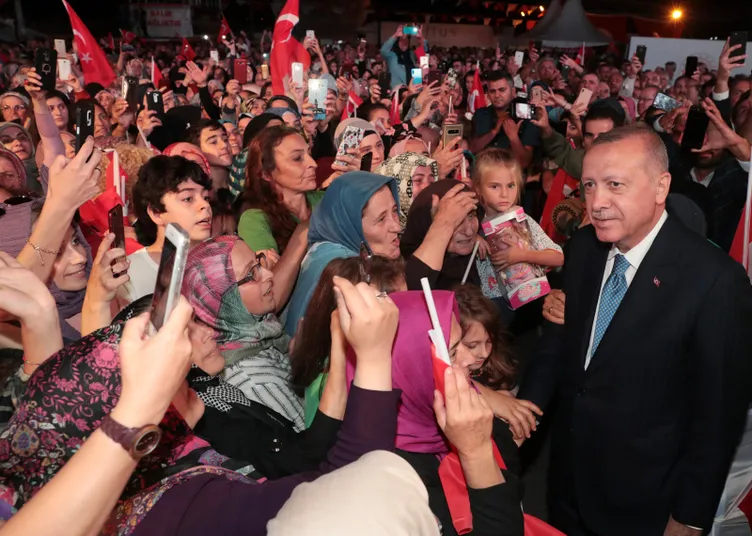 Cumhurbaşkanı Erdoğan, su ürünleri av sezonunun açılış programına katıldı
