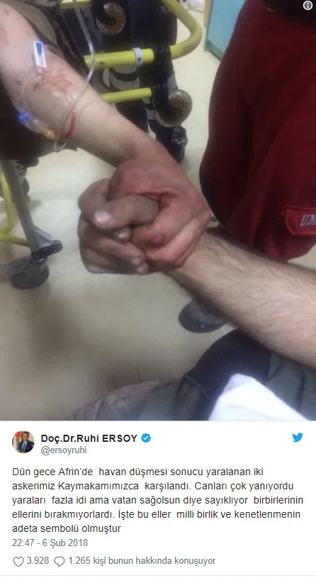 Yaralı kahraman Mehmetçikler göz yaşarttı!