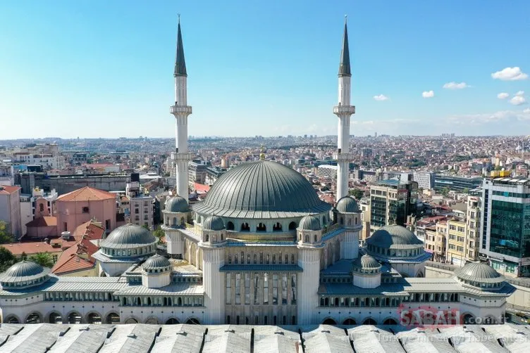 Taksim’e yapılan camide sona yaklaşıldı! Yıl sonunda tamamlanması bekleniyor