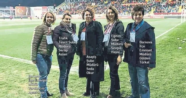 Goztepeliler Kadin Polislere Emanet Egeli Sabah Haberleri