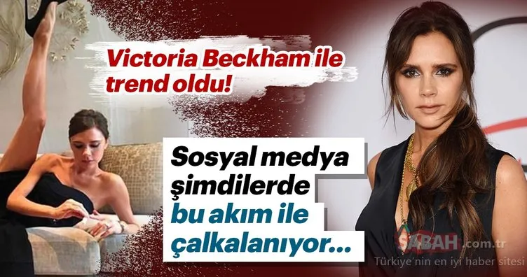 Victoria Beckham ile trend oldu! Sosyal medya şimdilerde ünlülerin ’Insta-split’ akımı ile çalkalanıyor...