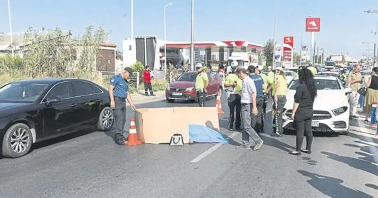Aracın çarptığı Özbek kadın öldü