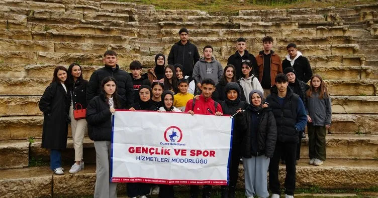 Gençler Düzce’nin doğal ve tarihi zenginliklerini keşfetti