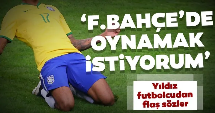 Luiz Gustavo: Fenerbahçe’de oynamak istiyorum