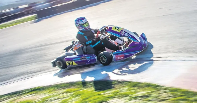 Karting sadece erkek sporu değil!
