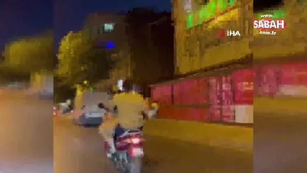 Sultanbeyli’de şoke eden görüntü: Motosiklette koyun taşıdılar | Video
