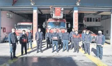 İtfaiyecilerden Poyraz’a yardım