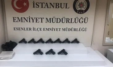 Gece yarısı silah sevkiyatına suçüstü baskın! Market poşetiyle silah sevkiyatı #istanbul