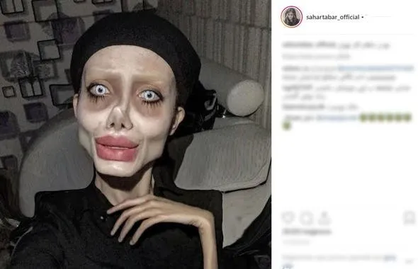 Sosyal medya onları konuşuyor: Zombi ’Angelina Jolie ile ’Barbie’ bir arada!
