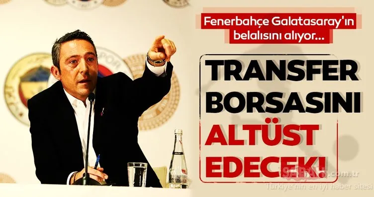 Son dakika haberi: Transfer borsasını altüst edecek... Fenerbahçe Başkanı Ali Koç Galatasaray’ın belalısını alıyor!