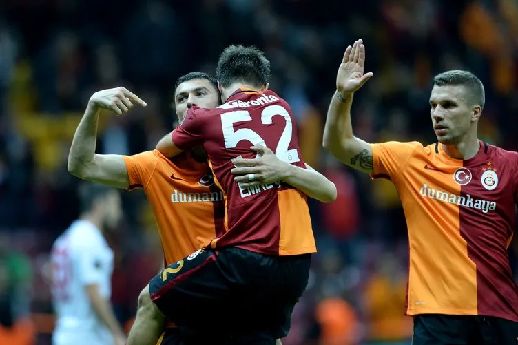 Galatasaray-Eskişehirspor maçından kareler