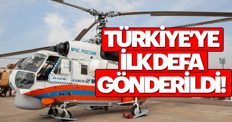 Rusya, Türkiye’ye ilk Ka-32 helikopterini gönderdi