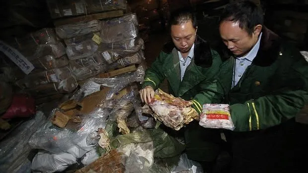 Çin’de 500 Milyon dolarlık kaçak et skandalı