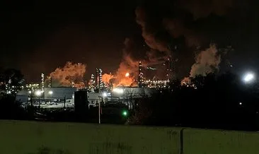 ABD’de petrol rafinerisinde yangın: 4 yaralı