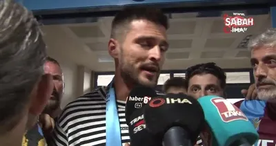 Okay Yokuşlu, imza için Trabzon’da | Video