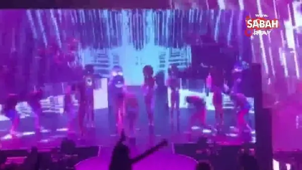 Dünyaca ünlü şarkıcı Jennifer Lopez Antalya'da konser verdi... Locadan izleyenler 50 bin Euro ödedi!