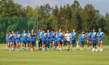 Trabzonspor’un Slovenya kampı devam ediyor