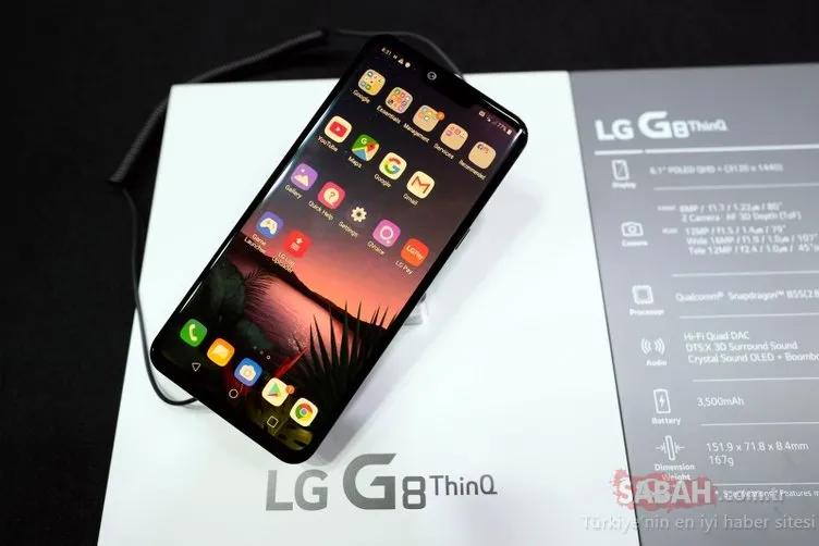 LG G8 ThinQ resmen duyuruldu! LG G8 ThinQ’in fiyatı ve özellikleri belli oldu
